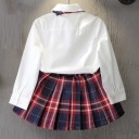 Girls' Shirt and Skirt N120 3