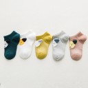 Girls' Socks with Animals - 5 Pairs 4