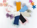 Girls' Socks with Bow A779 8