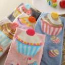 Girls' Socks with Cupcakes 8