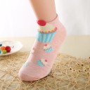 Girls' Socks with Cupcakes 10