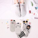 Girls' Socks with Ears - 5 Pairs 2