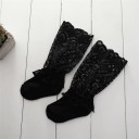 Girls' Socks with Lace 2