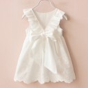 Girls' Summer Dress Thin - White 1