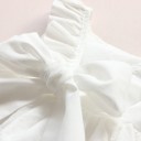 Girls' Summer Dress Thin - White 9