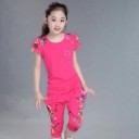 Girls' T-shirt and Trousers L1224 1