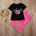 Girls' T-shirt and Trousers L1254 2