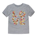 Girls' T-shirt LOVE J3289 8