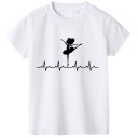 Girls' T-Shirt with Ballerina 3