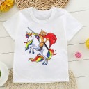 Girls' T-shirt with Unicorn B1499 16