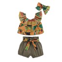 Girls' Top and Shorts L1365 1