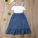 Girls' Top and Skirt L1427 3