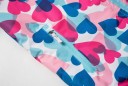 Girls' Waterproof Jacket - Heart Pattern 9