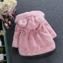 Girls' Winter Fur Coat J2504 14