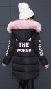 Girls' Winter Jacket with Fur J1290 4