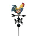 Girouette de jardin coq 1