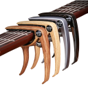 Gitarren-Capodaster aus Aluminiumlegierung, universelle Stimmklemme für Akustik- und E-Gitarrenhälse, neutrale Farben 2