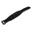 Gitarrensaiten-Schalldämpfer, 24 cm, schwarzer Klettverschluss zur Resonanzbeseitigung, Geräuschdämpfer für Bass und Gitarre, Bundsaiten-Schalldämpfer 1