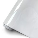Glanzend witte autofolie 30x200cm Zelfklevende vinyl beschermfolie voor carrosserie en motorfietsen 1