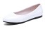 Glänzende Ballerina-Schuhe für Damen J2380 6