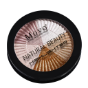 Glanzende highlighter palet met 5 tinten Poeder highlighter voor het gezicht Multikleurige highlighter palet Langdurig effect 2