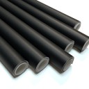 Glanzende of matte zwarte autofolie 10cmx150cm Zelfklevende beschermfolie voor auto en motor 1