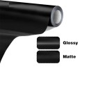 Glanzende of matte zwarte autofolie 20cmx150cm Zelfklevende beschermfolie voor auto en motor 3