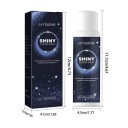 Glanzende verhelderende spray 60 ml 12 x 4,7 x 4,7 cm Glanzende zilveren spray voor haar, lichaam en gezicht Directe cosmetische verhelderaar 3