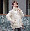 Glanzende winterjas voor dames 9