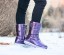 Glänzende Winterstiefel für Damen J1736 14