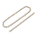 Glänzendes Set Halskette 45 cm und Armband 20 cm Damen Glitzernde Schmuckstücke aus Zinklegierung Glänzendes strahlendes Geschenk für Frauen 8