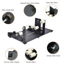 Glasflaschen-Schneider 19-teiliges Set verstellbarer Halter 22,5×11,5×8 cm Edelstahl schwarz für DIY-Flaschen schneiden 3