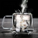 Glass Cappuccino Mug 200 ml 4