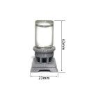 Glass Feeding Station for Ants 3 ml with Dispensing Base Glass Plastic Transparent for Feeding Ants 2