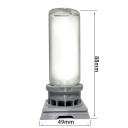 Glass Feeding Water Dispenser for Ants 30 ml with a Dosage Base Glass Plastic Transparent for Feeding Ants 2