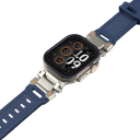 Glass for Apple Ultra 2 49 mm Tempered Glass with Metal Frame Protective Screen Cover Shockproof Case Against Scratches for Apple Watch 11