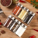 Glass Spice Jar Set of 6 4