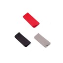 Glasses Case 17.5 x 7.5 cm Soft Protective Case Made of Artificial Leather Thin Folding Case for Travel and Everyday Use 1
