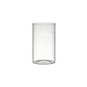Glaszylinderkerzenhalter 5,3 × 10 cm Klarer Säulenhalter für Kerzen aus Glas Dekorativer Kerzenhalter für Hochzeitsdekorationen am Tisch und Innendekorationen 2