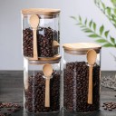 Glazen pot met lepel 2