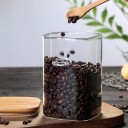 Glazen pot met lepel 3