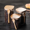 Glazen pot met lepel 4