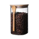 Glazen pot met lepel 5