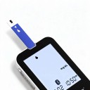 Glicómetro G-427B com Bluetooth e aplicação MedM Health com 50 tiras e 50 lancetas sem codificação com resultado em 5 segundos preto 4