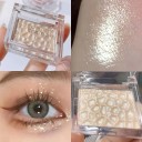 Glitrende ansigts highlighter perlemorslysende øjenskygge skinnende ansigts highlighter pudder 3