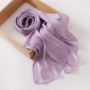 Glitrende chiffon hijab 175x75 cm med let gennemsigtig struktur til hverdagsbrug og sociale anledninger 6