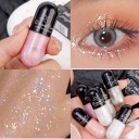 Glitter Eye Liner Glitter folyékony szemhéjfesték Kiváló minőségű szem smink Vízálló V247 6