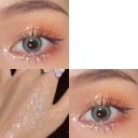 Glitter Eyeliner Kiiltävä nestemäinen luomiväri Korkealaatuinen silmämeikki Vedenkestävä Eyeliner 3