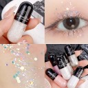 Glitter Eyeliner Kiiltävä nestemäinen luomiväri Korkealaatuinen silmämeikki Vedenkestävä V247 2