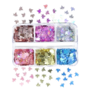 Glitter i form af ahornblade 3–4 g 6 farver Efterårsdekoration Kortfremstilling Scrapbooking DIY neglekunst Håndværk 4